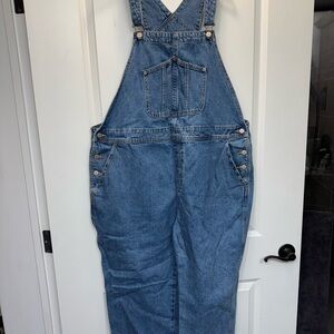 Old Navy Blue Denim Women's Overalls